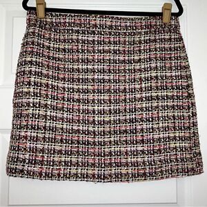 J.Crew Pull On Tweed Mini Skirt